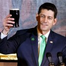Speaker of the House Paul Ryan Toasting With Guinness Photo