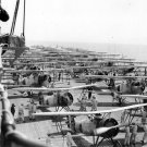 Japanese Carrier Kaga With Full Deck 1937 Photo