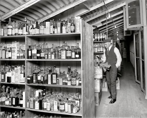 Items Being Tested For Alcohol Content During Prohibition Washington, D.C, 1920 Photo