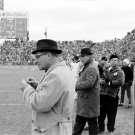Green Bay Packers Vince Lombardi Lighting Up a Cigarette at Lambeau Field Photo