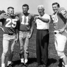 Philadelphia Eagles Tommy McDonald, Norm Van Brocklin, Buck Shaw, Chuck Bednarik 1960 Photo