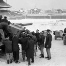 Staff at Wrigley Field Unload Hot-Air Devices For Field Before 1963 NFL Championship Game Photo