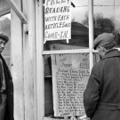Fortune Teller Storefront in Radford, Virginia December 1940 Photo