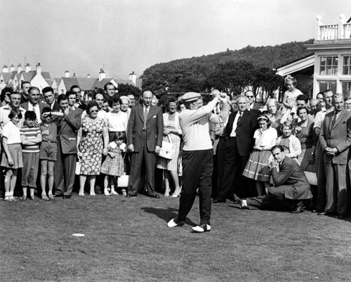 Dwight Eisenhower Golfing Photo