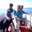 Jeb, George H.W. and George W. Bush Fishing 1983 Photo