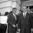 John F. Kennedy and Lyndon Johnson Photo