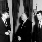 John F. Kennedy, J. Edgar Hoover, and Robert Kennedy Photo