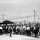 1913 Gettysburg Reunion Mess Tent Line Photo