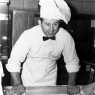 Chicago Cubs Ron Santo Making Pizza Photo