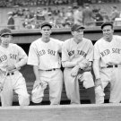 Boston Red Sox and New York Yankees Rick Ferrell, George Dickey Bill Dickey, Wes Ferrell 1935 Photo