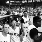 Pittsburgh Pirates Dugout at Forbes Field 1960 Photo