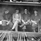 Boston Braves Dick Rudolph, George Stallings, Lefty Tyler, Bill James 1914 Photo