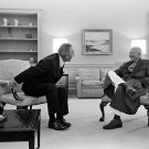 Lyndon Johnson and Dwight Eisenhower Photo