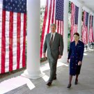 President Bill Clinton and Justice Ruth Bader Ginsburg Photo