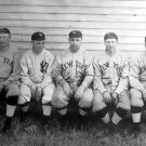 New York Yankees Doc Cook, Hugh High, Birdie Cree, Tim Daley, Roy Hartzell 1915 Photo