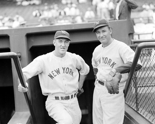New York Yankees Johnny Murphy and Irving Bump Hadley Photo