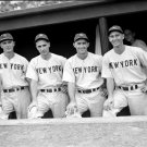 New York Yankees Nick Etten, Frankie Crosetti, Billy Johnson, and Joe Gordan Photo