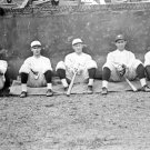 New York Yankees Wally Pipp, Aaron Ward, Johnny Mitchell, 'Home Run' Baker, Al DeVormer 1922 Photo