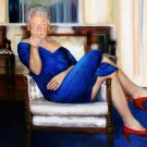Infamous President Bill Clinton in Dress Painting Photo