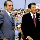 Presidents Richard Nixon and Ronald Reagan Photo