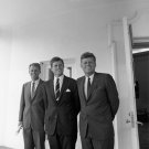 Robert, Ted and John F. Kennedy Photo