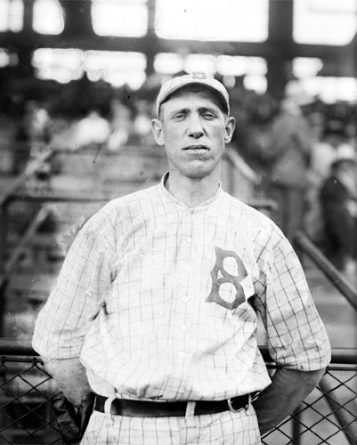 Brooklyn Robins (Dodgers) Wheezer Dell 1916 Photo
