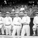 Philadelphia Athletics Herb Pennock, Weldon Wyckoff, Joe Bush, Bob Shawkey, Amos Strunk 1914 Photo