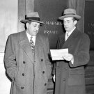 Mobster Tony Accardo and Attorney George Callaghan 1950 Photo