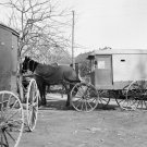 Amish Carriages Lancaster County, Pennsylvania 1942 Photo