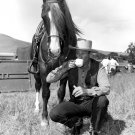 John Wayne Drinking Coffee Photo