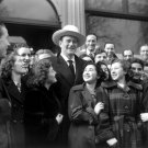 John Wayne and Crowd Photo
