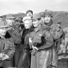 Marilyn Monroe and Troops Photo