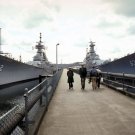 USS New Jersey BB-62 and USS Missouri BB-63 Photo