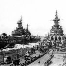 USS New Jersey BB-62 and USS Missouri BB-63 Photo 2
