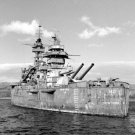 USS New York BB-34 Rusting in Pearl Harbor After Able and Baker Atomic Tests 1948 Photo