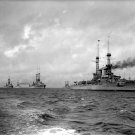USS New York BB-34 Leading A Convoy Photo