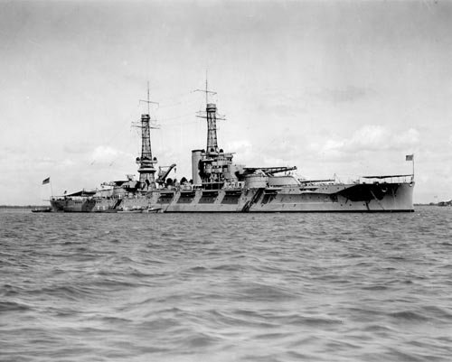 USS Oklahoma BB-37 Photo 3