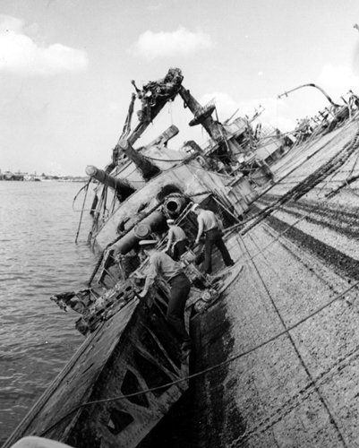USS Oklahoma BB-37 Photo 5