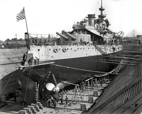 USS Oregon BB-3 Photo