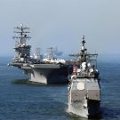 USS Princeton CG-59 Leads Line of Ships to San Francisco 2006 Photo