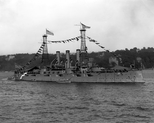 USS Vermont BB-20 Photo