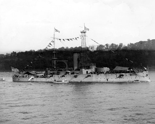 USS Wisconsin BB-9 Photo