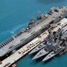 USS Essex LHD-2, Shimakaze DDG-172, Myoko DDG-175, Hamagiri DD-155M Natsushio SS-584 Photo