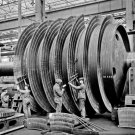 HMHS Britannic Turbines Being Assembled Photo