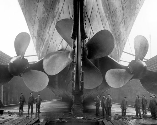 RMS Titanic Propellers Photo