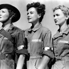 Paulette Goddard, Claudette Colbert, and Veronica Lake Photo