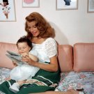 Actress Rita Hayworth and Daughter Rebecca Photo