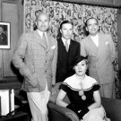 Samuel Goldwyn, Charles Chaplin, Douglas Fairbanks Sr, Mary Pickford 1935 Photo