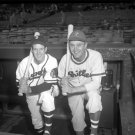 Boston Braves Connie Ryan and Philadelphia Phillies Frank McCormick 1947 Photo