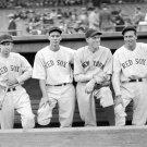 Boston Red Sox and New York Yankees Rick Ferrell, George Dickey, Bill Dickey, Wes Ferrell 1935 Photo